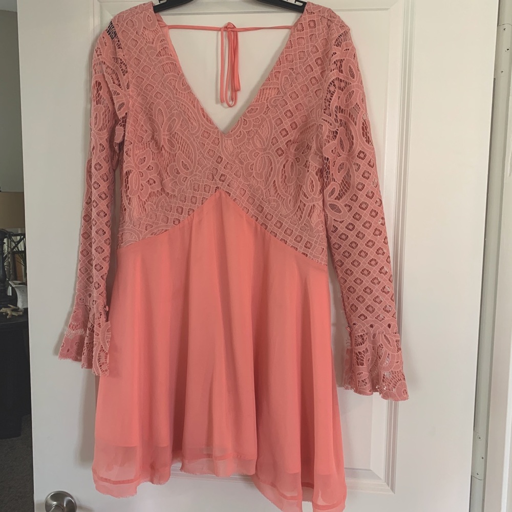 Tularosa long sleeve lace dress